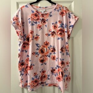 Lularoe Floral Leah Size Large